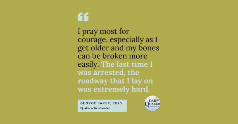 The last time I was arrested